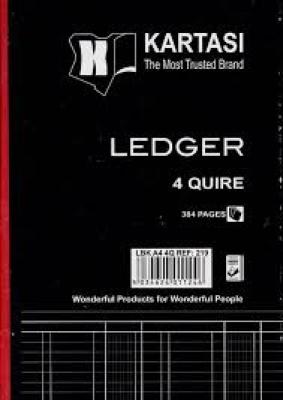 Ledger Book 4 Quire(Papered)